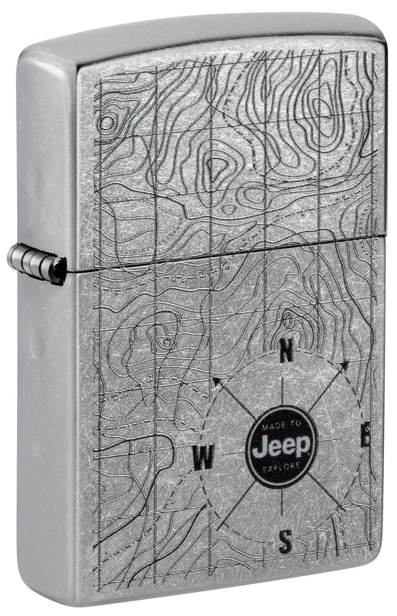 Zipop Jeep Compass Design, Street Chrome Color Image Lighter #48765