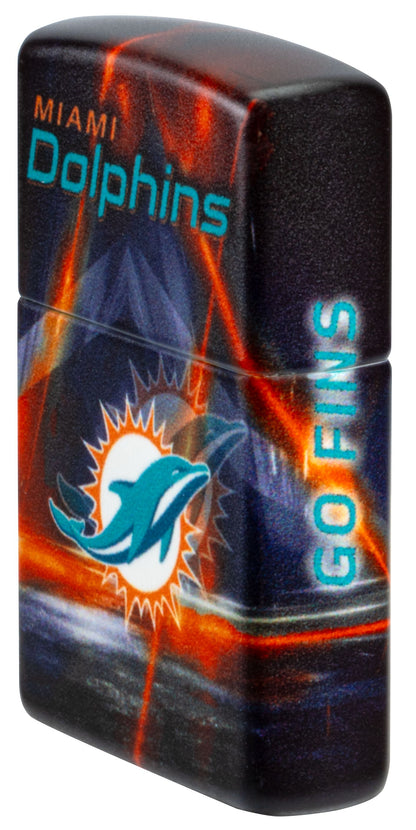 Zippo Miami Dolphins Football Team, 540 Matte Lighter #46513