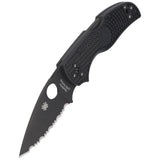 Spyderco Native 5 Lightweight Knife, S35VN Serrated, FRN Handle #C41SBBK5