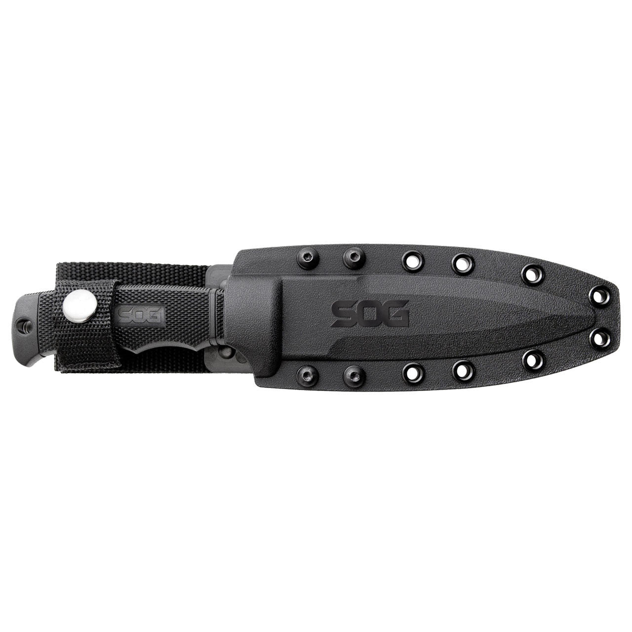 SOG Seal Pup Fixed Blade Knife + Hard Nylon Sheath #M37K