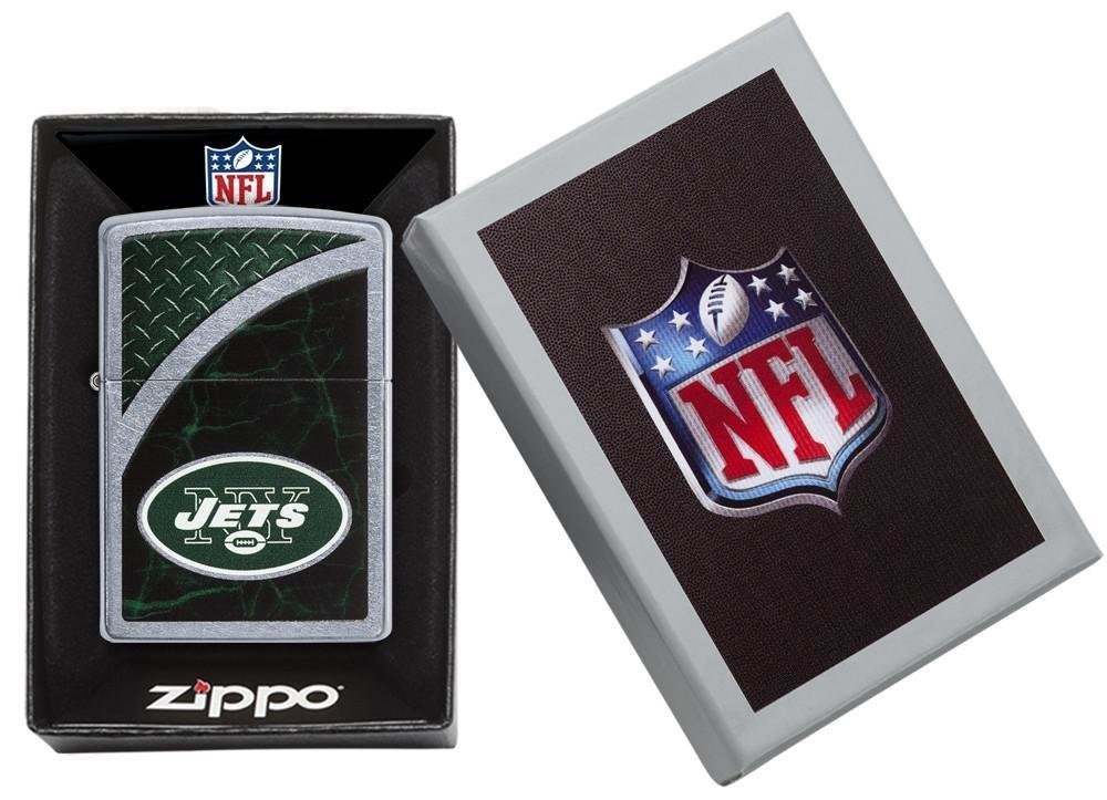 Zippo NFL New York Jets Football Team, Windproof Lighter #29372