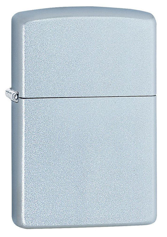 Zippo Classic Satin Chrome Finish Luxurious Genuine Windproof Zippo Lighter #205