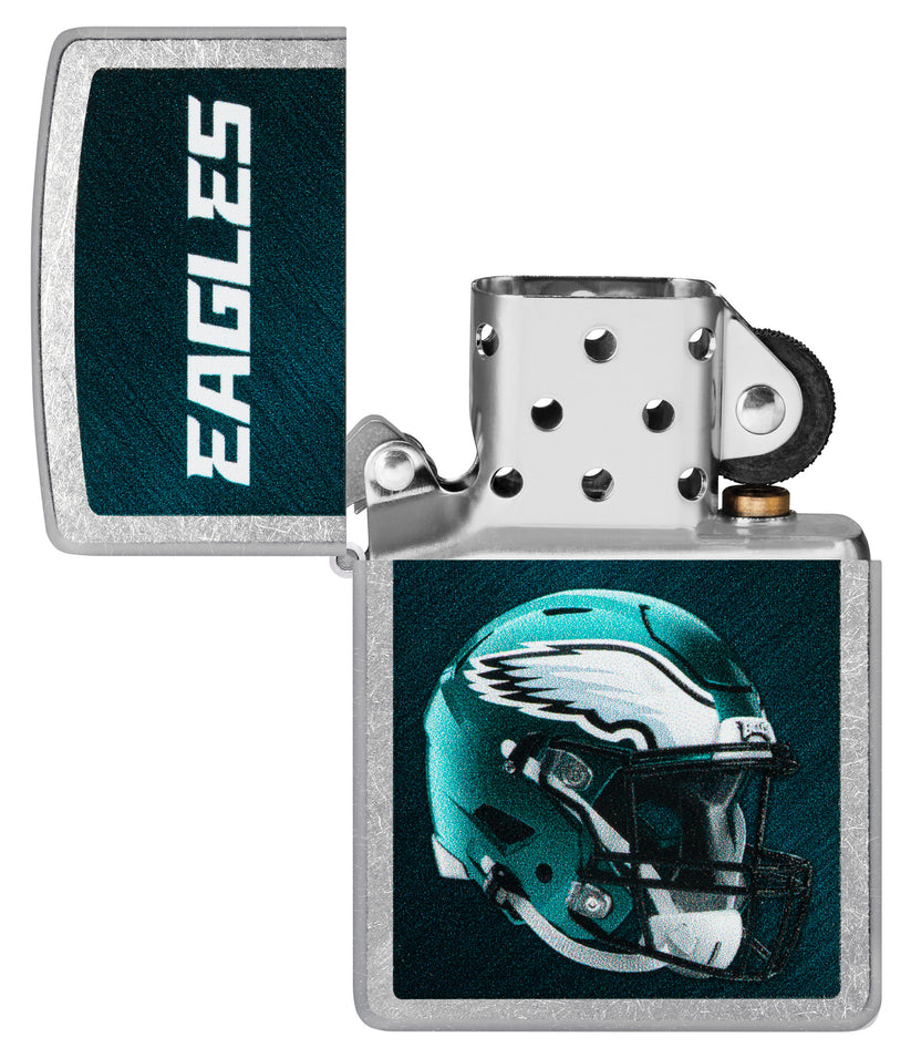 Zippo NFL Philadelphia Eagles Street Chrome Lighter #48444