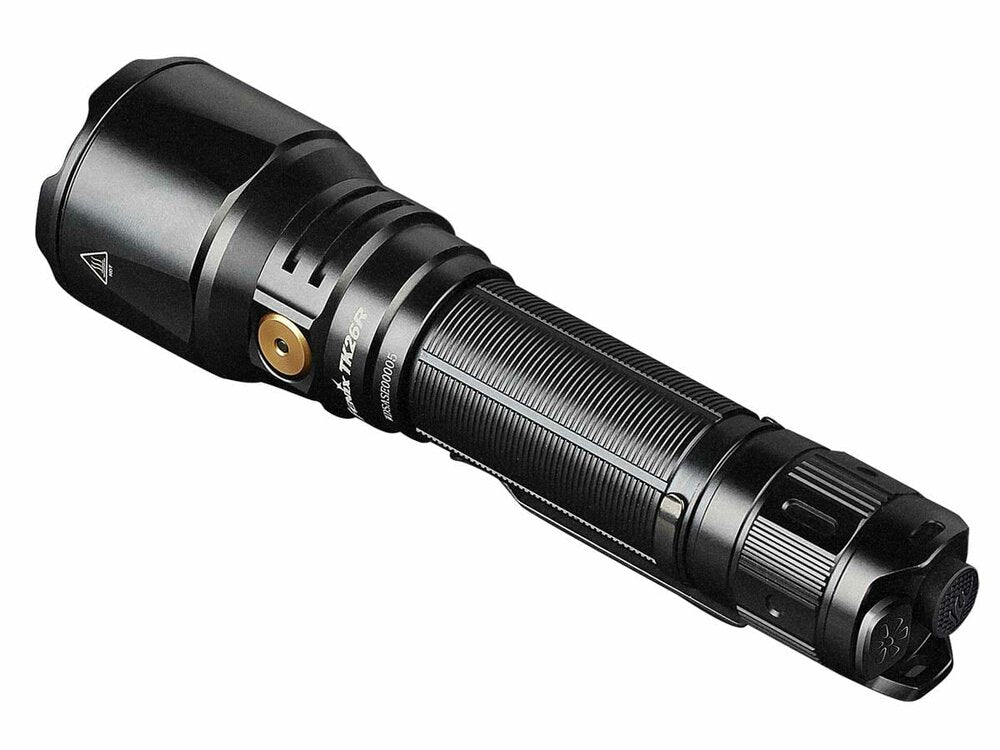 Fenix TK26R Tactical Flashlight, 1500 Lumens + Battery, Holster, Lanyard #TK26R