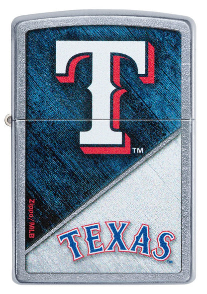 Zippo MLB Texas Rangers, Street Chrome Lighter #49751