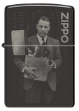 Zippo Founders Day 2023 Design, Laser Two Tone Lighter #48702