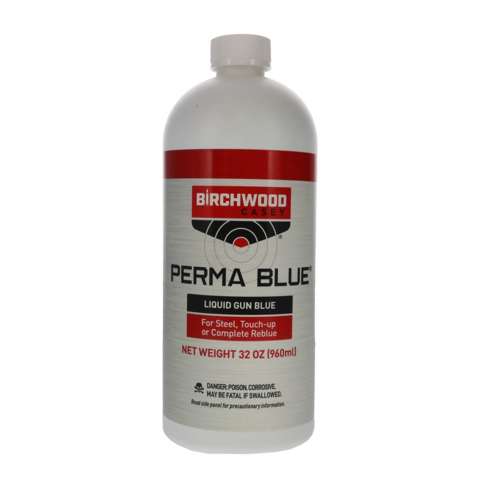 Birchwood Casey Perma Blue Liquid Gun Blue, 32 Fl Oz Bottle #13132