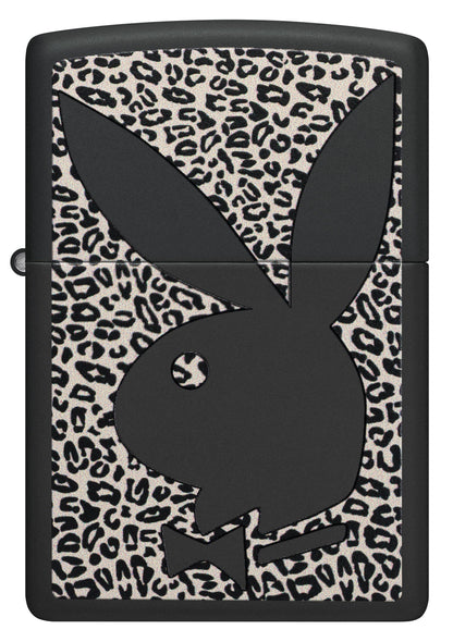 Zippo Playboy, Black Matte Lighter #47394
