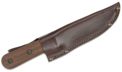 KA-BAR Becker Kephart + Sheath , 1095 Cro-Van Steel, Walnut Handle, USA #BK62