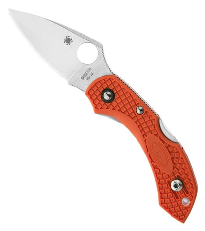 Spyderco Dragonfly 2 Folding Knife, FRN Handle, Orange #C28POR2