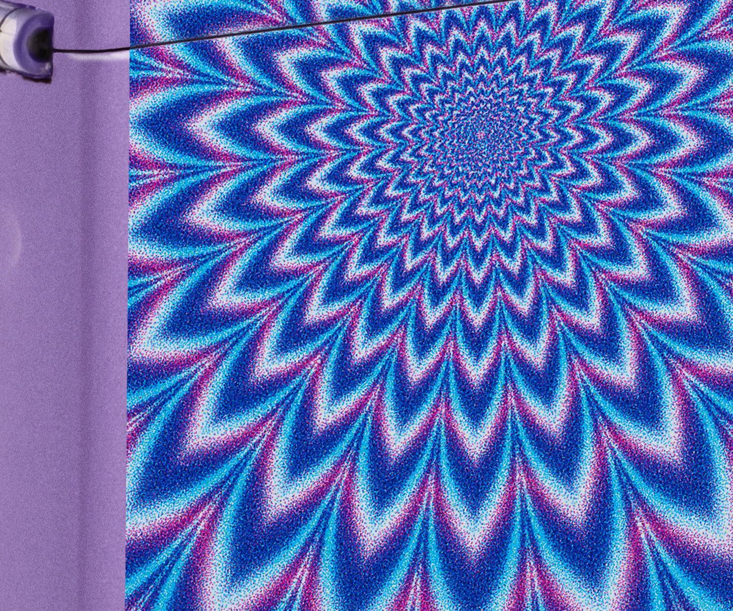 Zippo Optic Wave, Smoky Lavender Lighter #47267