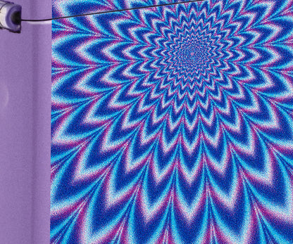 Zippo Optic Wave, Smoky Lavender Lighter #47267