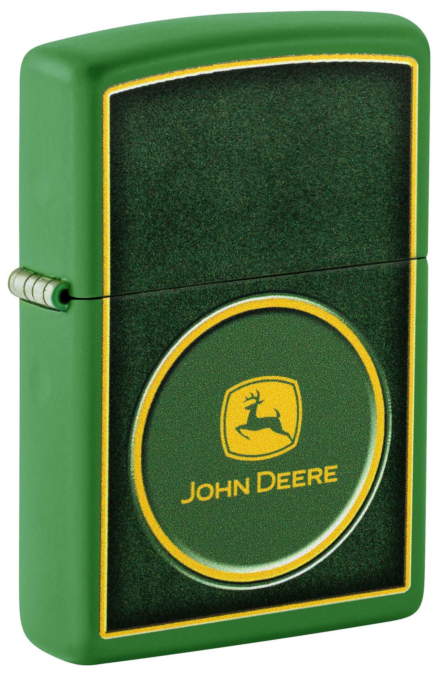 Zippo John Deere, Moss Green Matte Lighter #47396