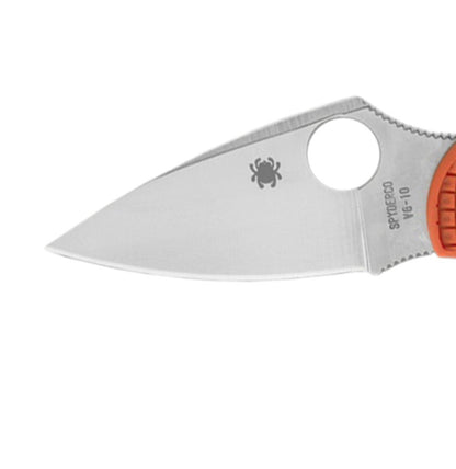 Spyderco Dragonfly 2 Folding Knife, FRN Handle, Orange #C28POR2