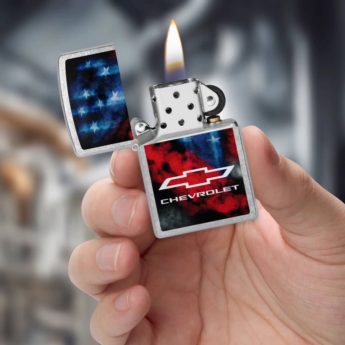 Zippo Chevrolet, Street Chrome Lighter #47405