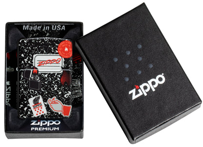 Zippo Vintage Notebook 540 Color Lighter #46707