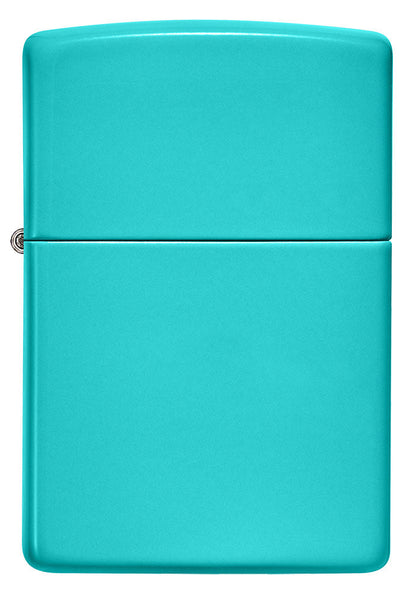 Zippo Flat Turquoise Base Model, Windproof Lighter #49454