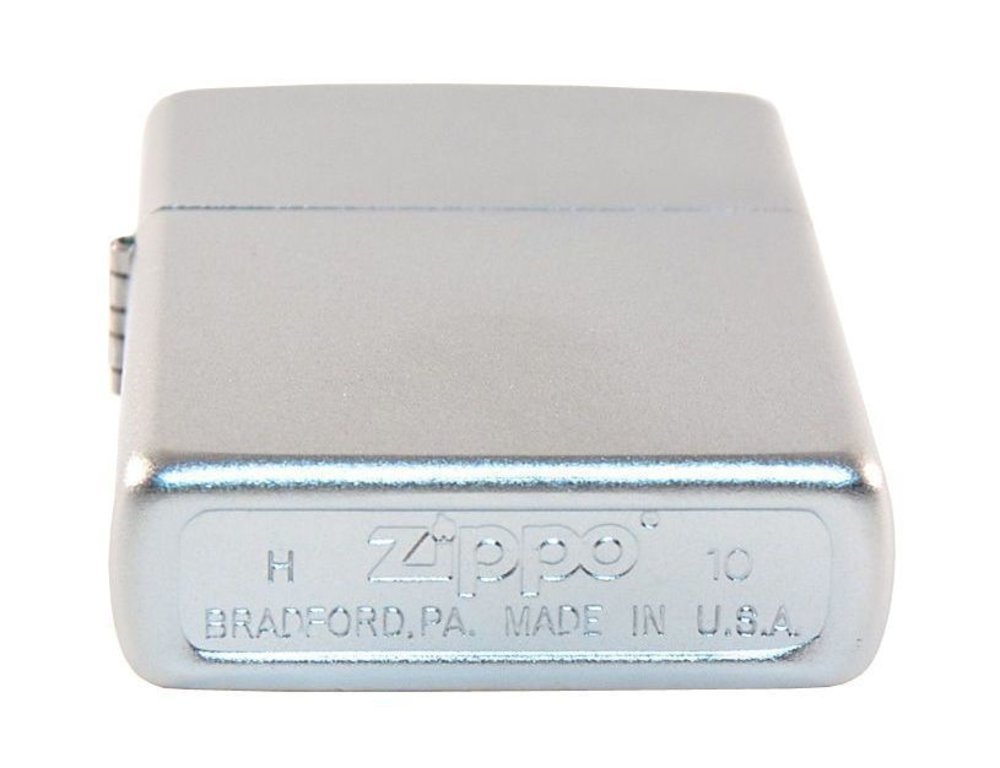 Zippo Classic Satin Chrome Finish Luxurious Genuine Windproof Zippo Lighter #205