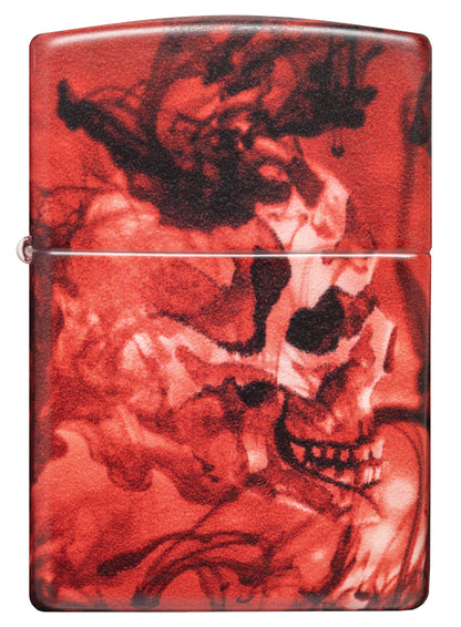 Zippo Horror Skull 540 Color Design Matte Lighter #48772