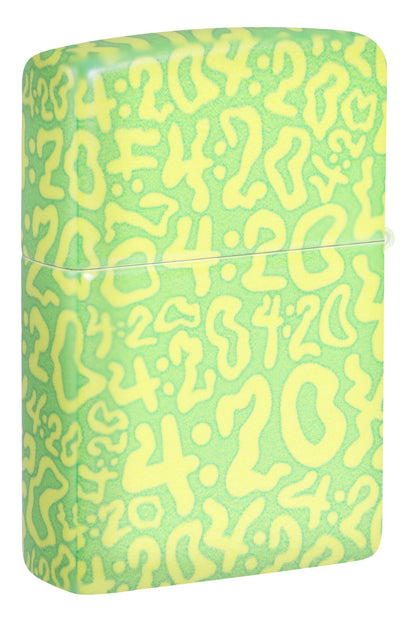 Zippo 420 Pattern, 540° Matte Lighter #47269