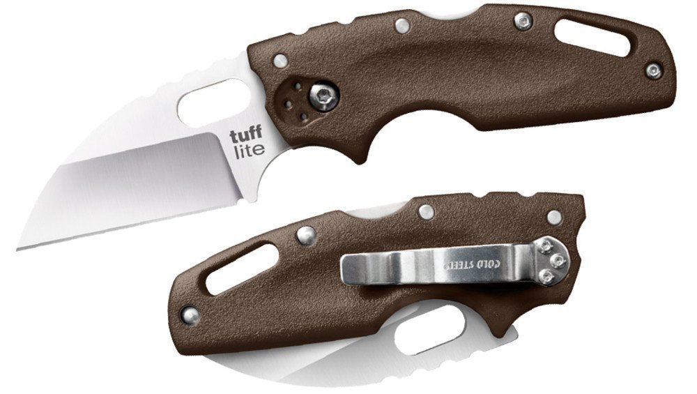 Cold Steel Tuff Lite Knife, Dark Earth, Tri-Ad Lock #20LTF