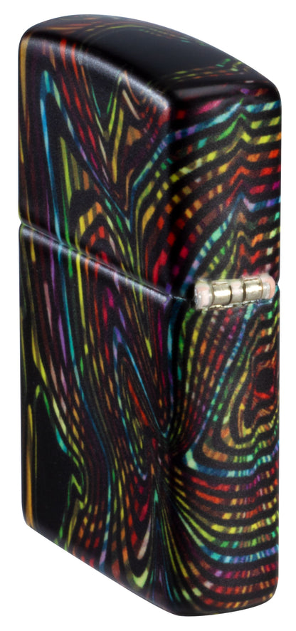 Zippo Glowing Illusion Design, Glow in the Dark 540 Color Lighter #46427