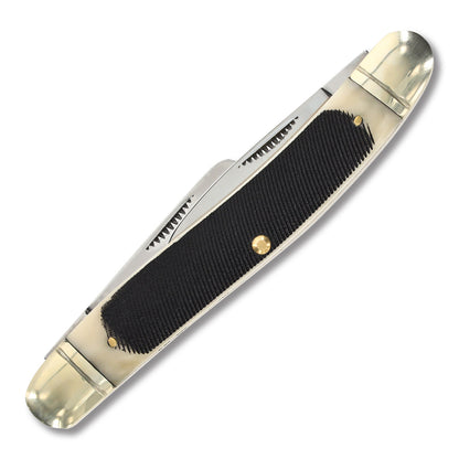 Old Timer 858OTB Bone Handle Folding Knife 3.4" Clip Point Blade #858OTB