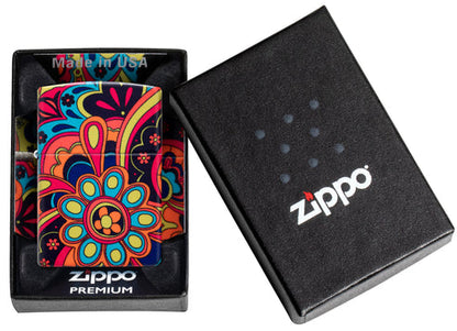 Zippo Flower Power Groovy 540 Design Lighter #46128