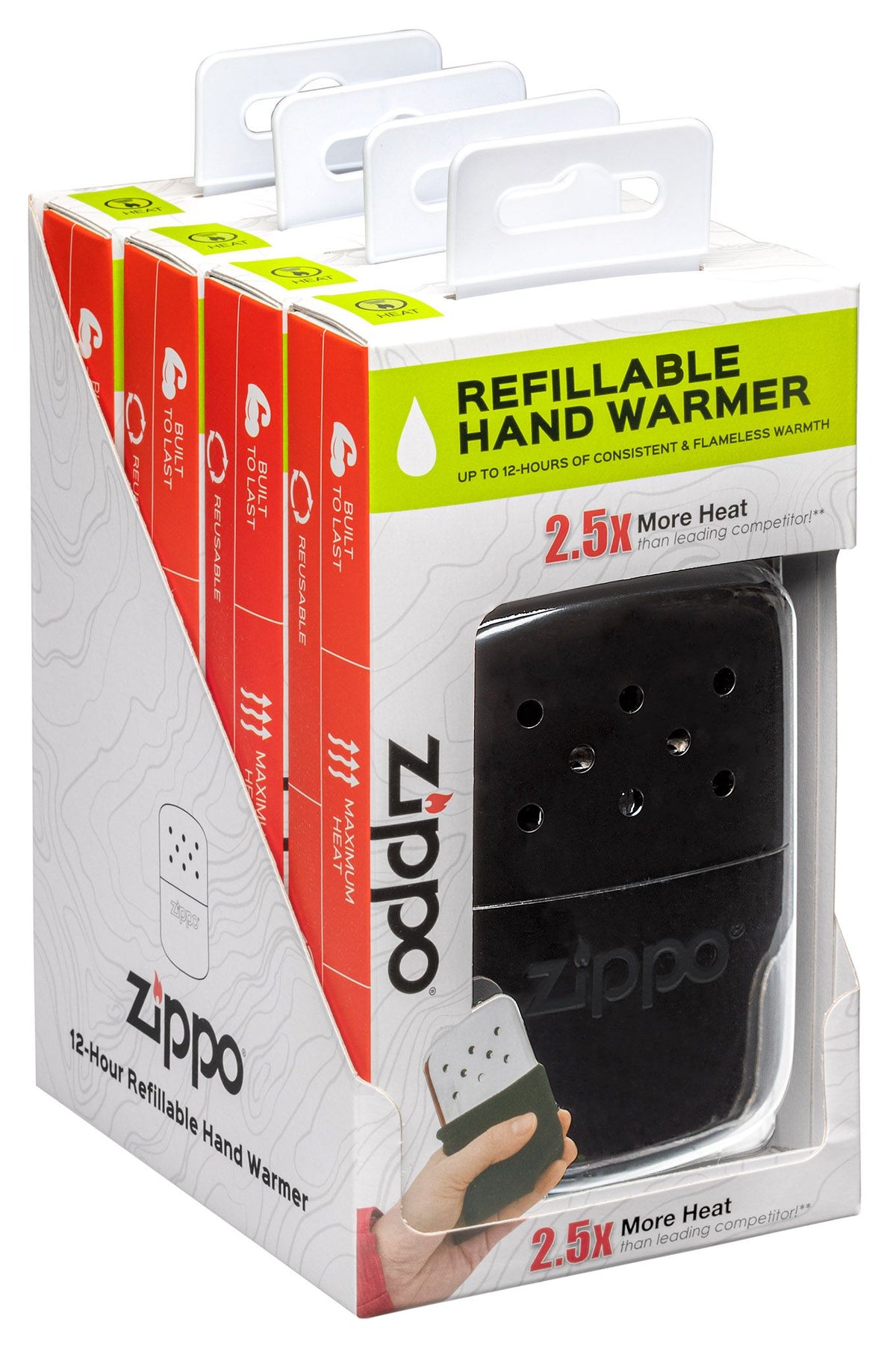 Zippo Hand Warmer, Black, 12-Hour #40486