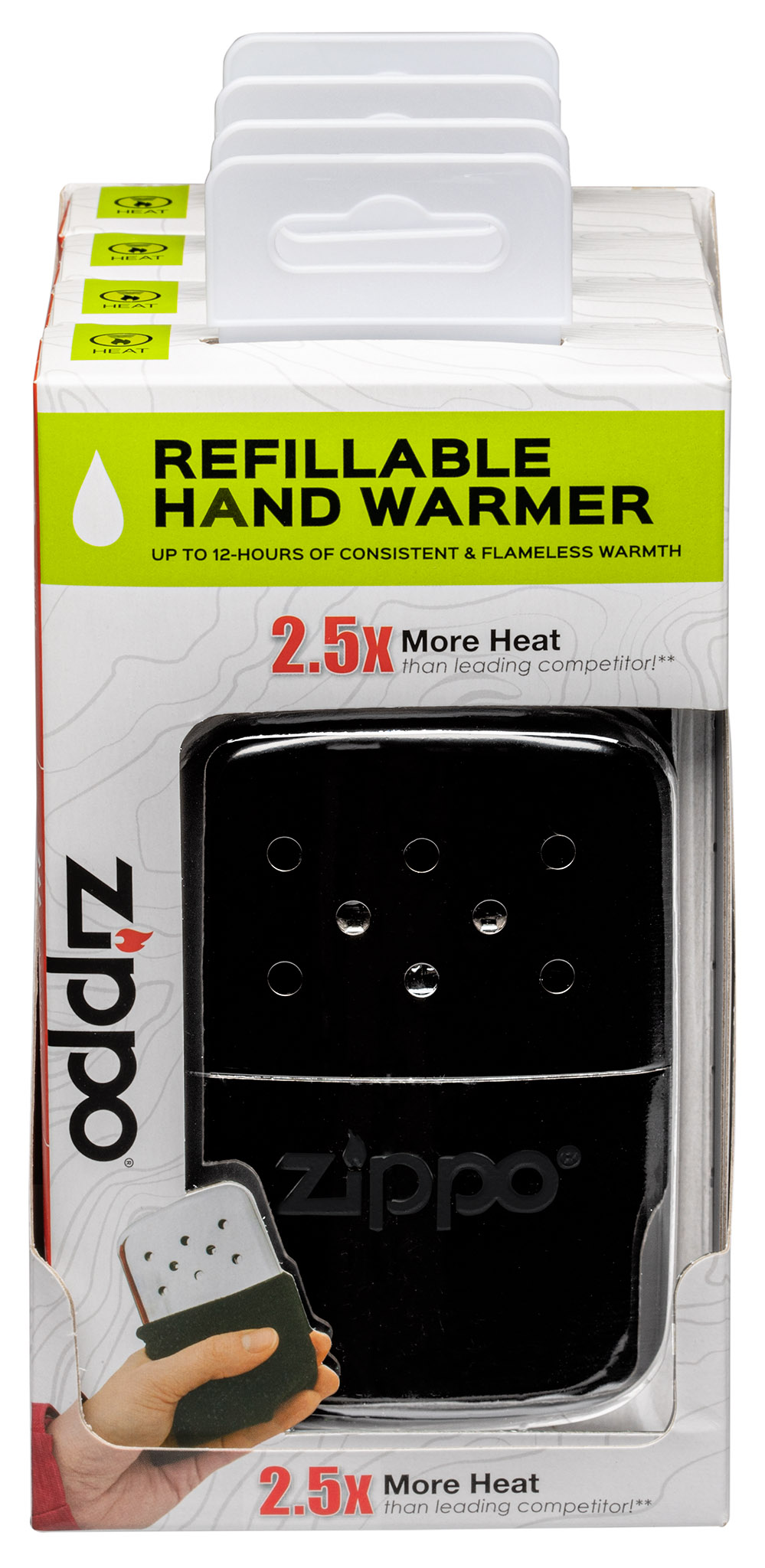 Zippo Hand Warmer, Black, 12-Hour #40486