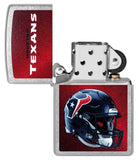 Zippo NFL Houston Texans Football Team, Street Chrome Lighter #48430