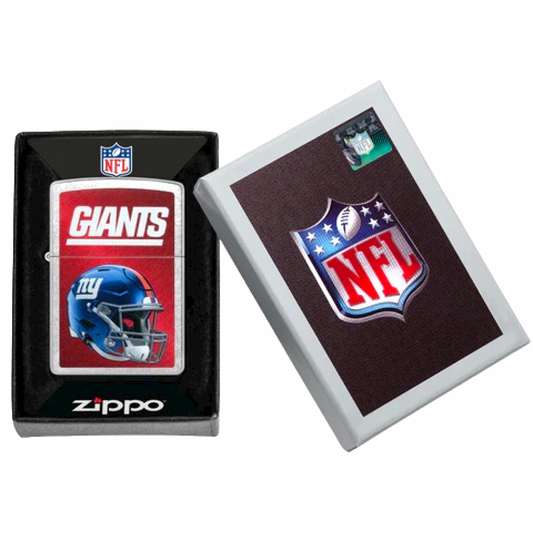 Zippo NFL New York Giants Football Team, Street Chrome Lighter #48442