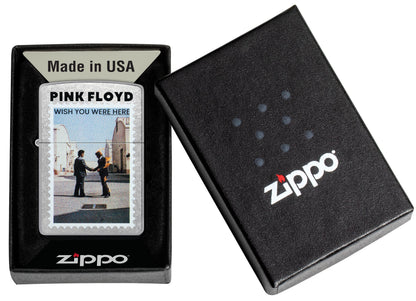 Zippo Pink Floyd Wish You Were Here Street Chrome Lighter #47240