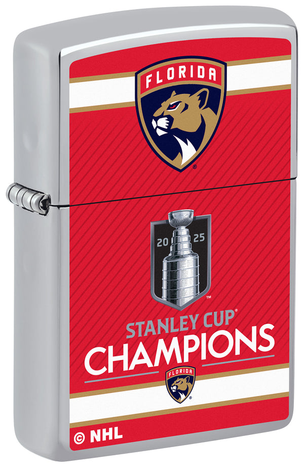 Zippo NHL Florida Panthers 2025 Stanley Cup Champion Lighter #46925