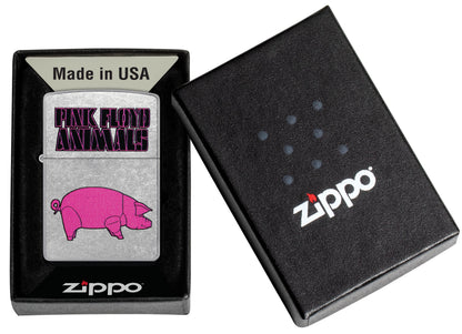 Zippo Pink Floyd Animals Street Chrome Lighter #47241