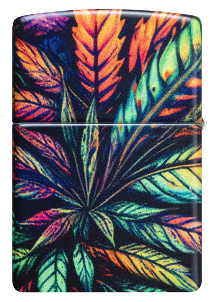 Zippo Cannabis Camo Design, 540 Matte Finish Lighter #46594