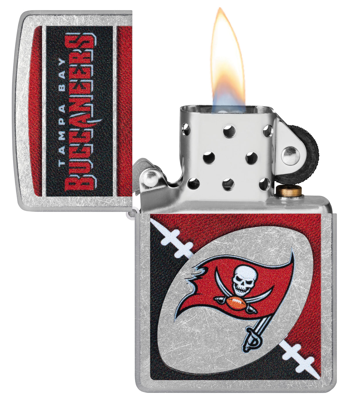 Zippo NFL Tampa Bay Buccaneers, Street Chrome Lighter #46464