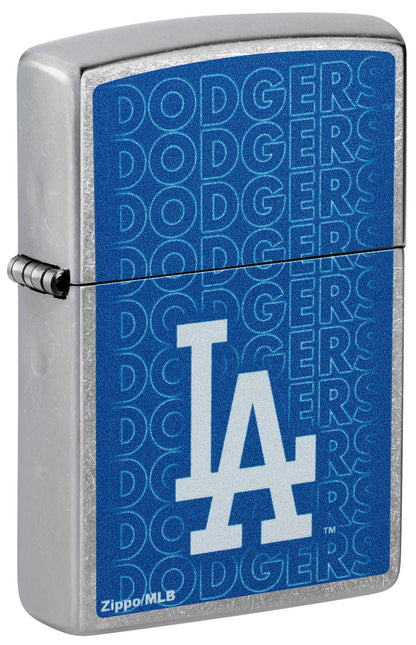 Zippo MLB Los Angeles Dodgers, Street Chrome Lighter #46543