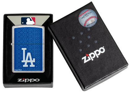 Zippo MLB Los Angeles Dodgers, Street Chrome Lighter #46543