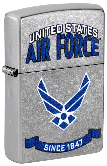 Zippo US Air Force, Street Chrome Lighter #47089