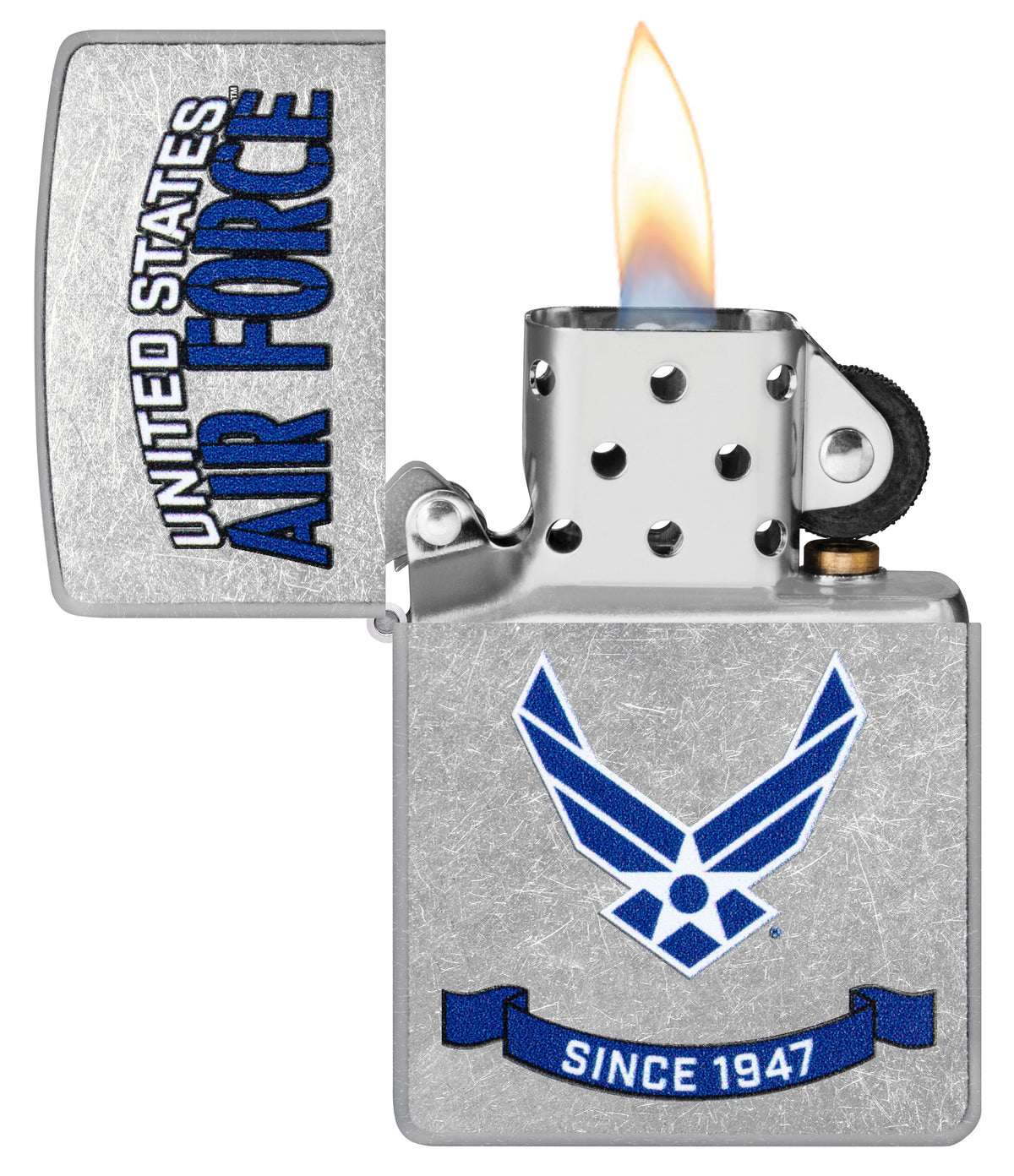 Zippo US Air Force, Street Chrome Lighter #47089