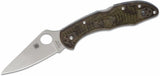 Spyderco Delica 4 Folding Knife, 2.9" Steel Blade, Made in Japan #C11ZFPGR