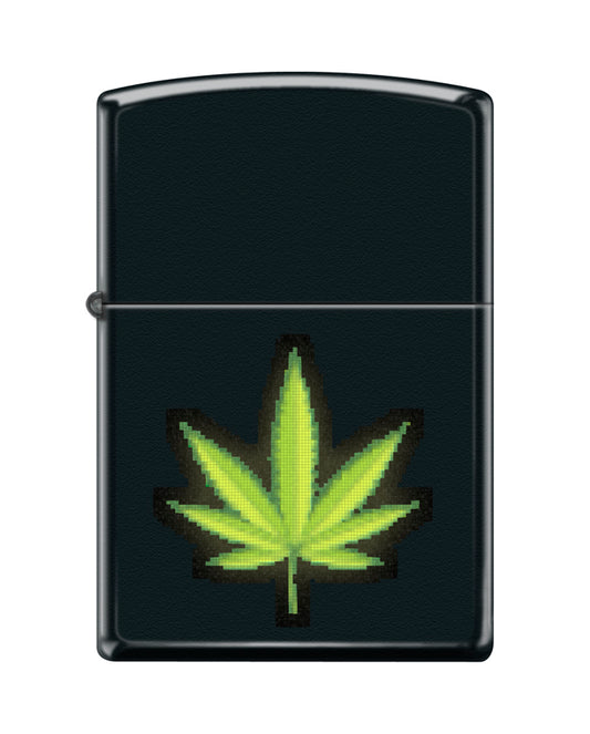 Zippo Digital Weed Cannabis Design Lighter #218-091777