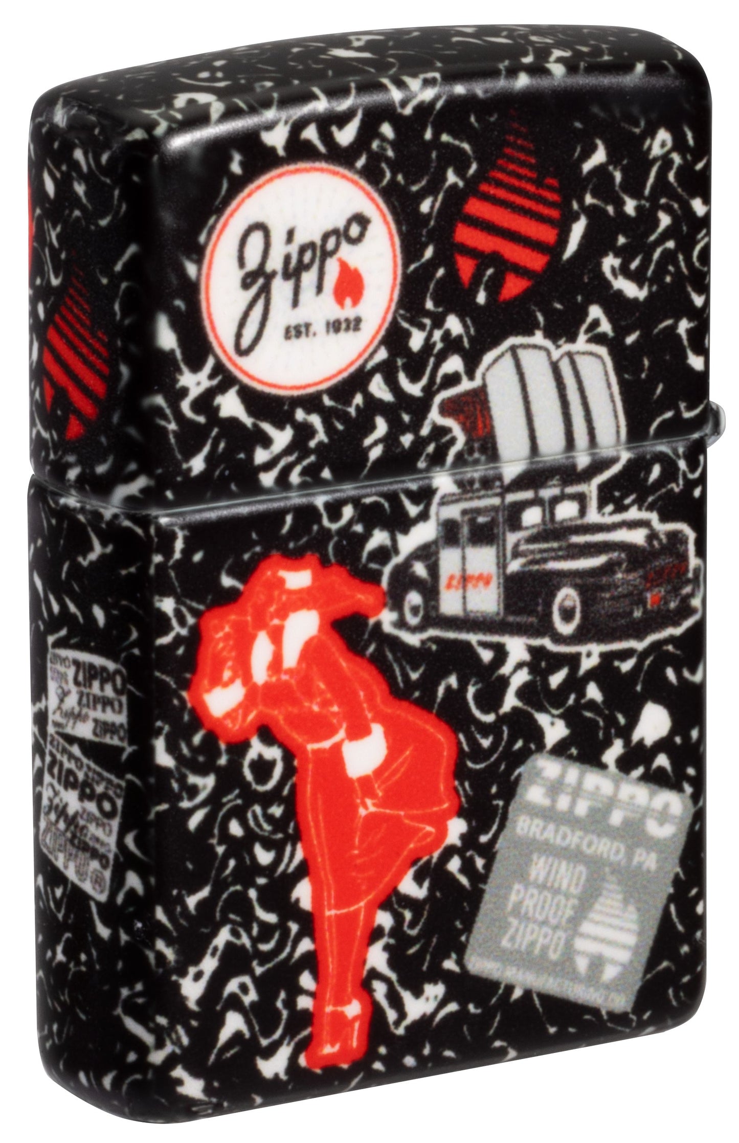 Zippo Vintage Notebook 540 Color Lighter #46707