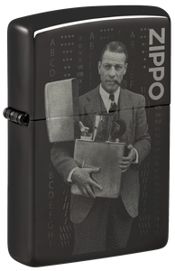 Zippo Founders Day 2023 Design, Laser Two Tone Lighter #48702