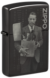Zippo Founders Day 2023 Design, Laser Two Tone Lighter #48702
