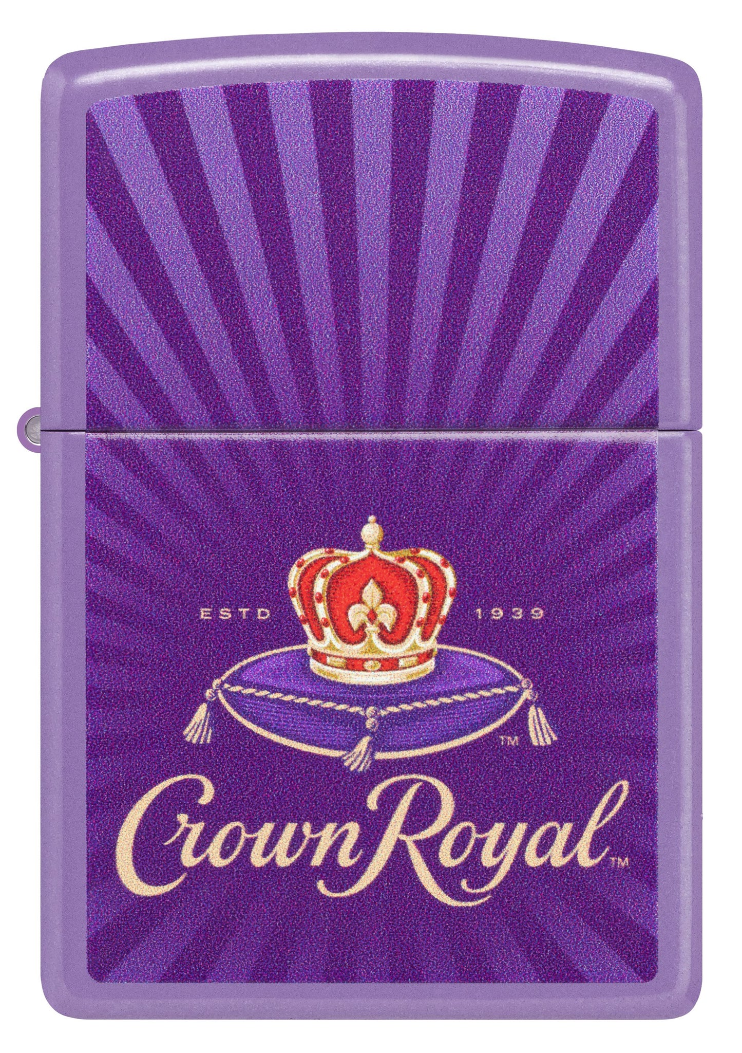 Zippo Crown Royal, Smoky Lavender Lighter #47399