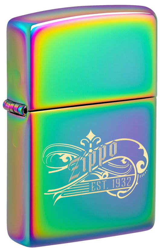 Zippo Established 1932 Design Multi Color Lighter #46837