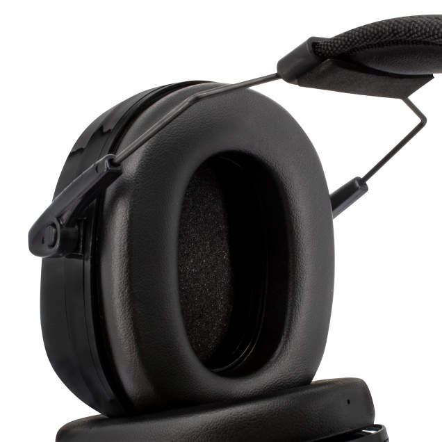 Radians Maximus Earmuff, NRR 28, Black #MX0100CS