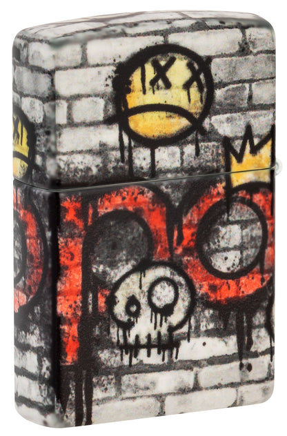 Zippo Street Art Design, 540 Color Matte Lighter #46282